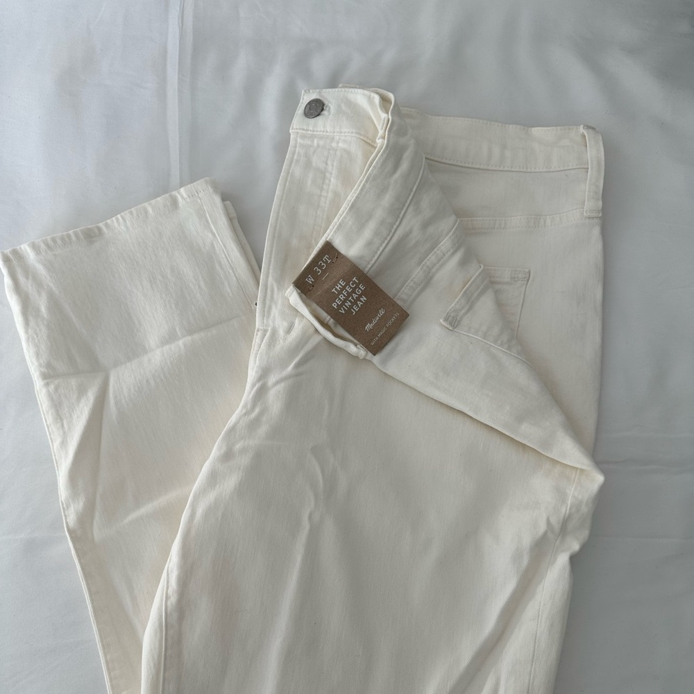 MADEWELL The Perfect Vintage Jean - Size 33 Tall